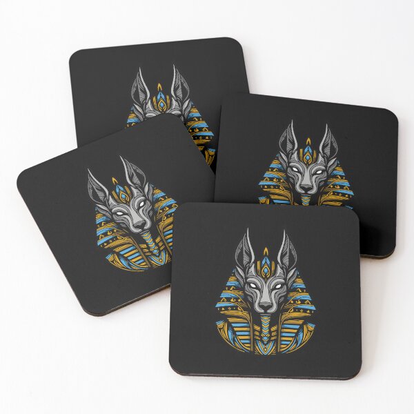 Item preview, Modern Anubis Egyptian God Illustration designed and sold by 3ala-Kefak.