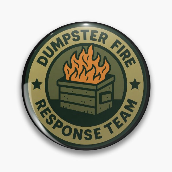 Item preview, Dumpster Fire Response Team Leader Raccoon Spirit Division designed and sold by Verominunus.