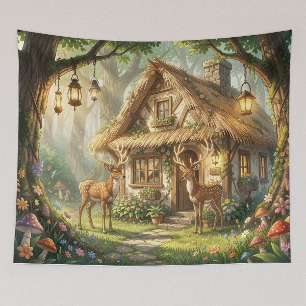 Item preview, Quaint Cottage in an Enchanted Glade designed and sold by Fanta-sticky.