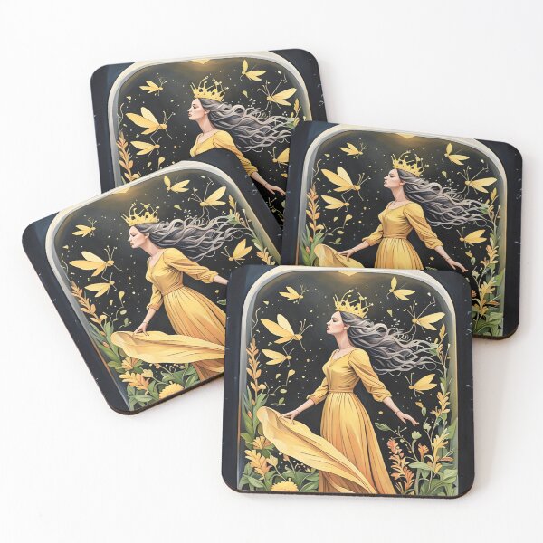 Item preview, Queen Of The Fireflies designed and sold by EarthyMade.
