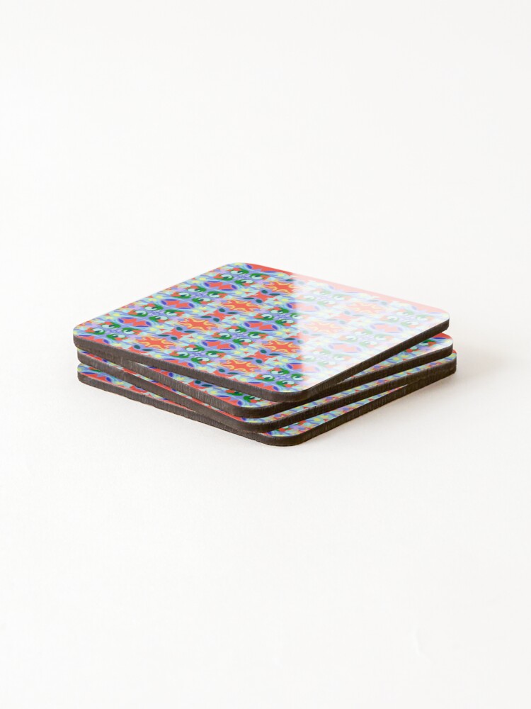 Thumbnail 4 of 5, Coasters (Set of 4), Funky Spring designed and sold by RoryKathryn1.