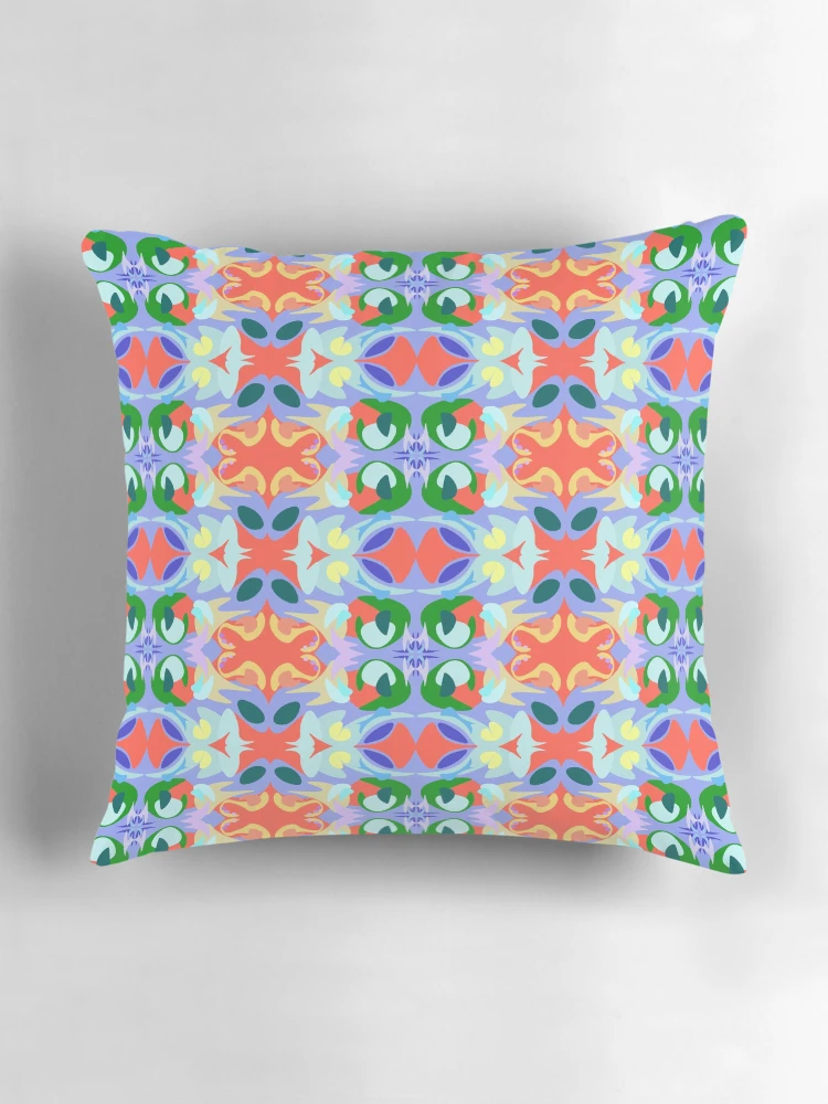 Thumbnail 3 of 4, Pillow, Funky Spring designed and sold by RoryKathryn1.