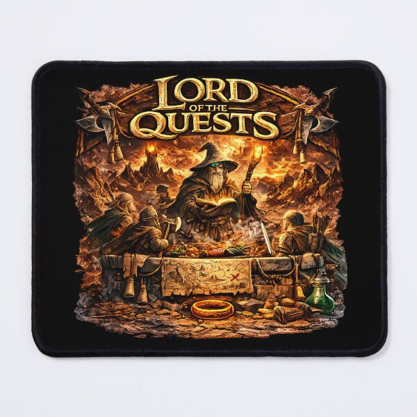 Item preview, Lord of the Quests Ring designed and sold by aventi24.