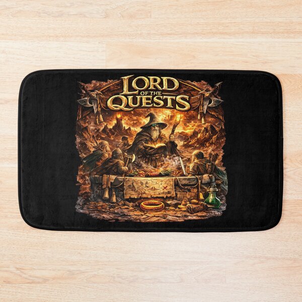 Item preview, Lord of the Quests Ring designed and sold by aventi24.