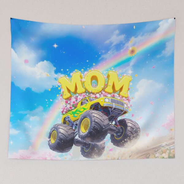 Item preview, A beautiful MONSTER TRUCK MOM design, a gift for your loved ones for Mother's Day #2. designed and sold by UrbanTRIP.
