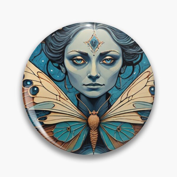Item preview, Queen Of The Luna Moth designed and sold by EarthyMade.