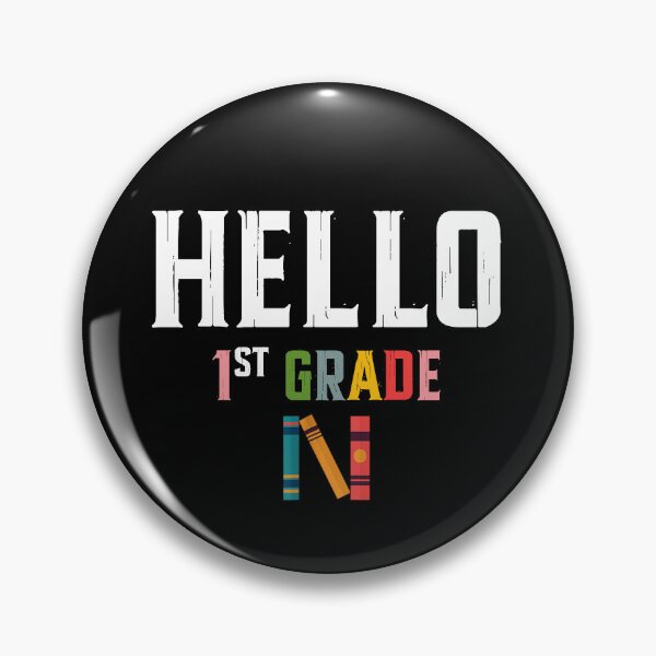 Item preview, Hello First Grade Team 1st Grade Back to School Teacher Kids designed and sold by QuiteOrbit.