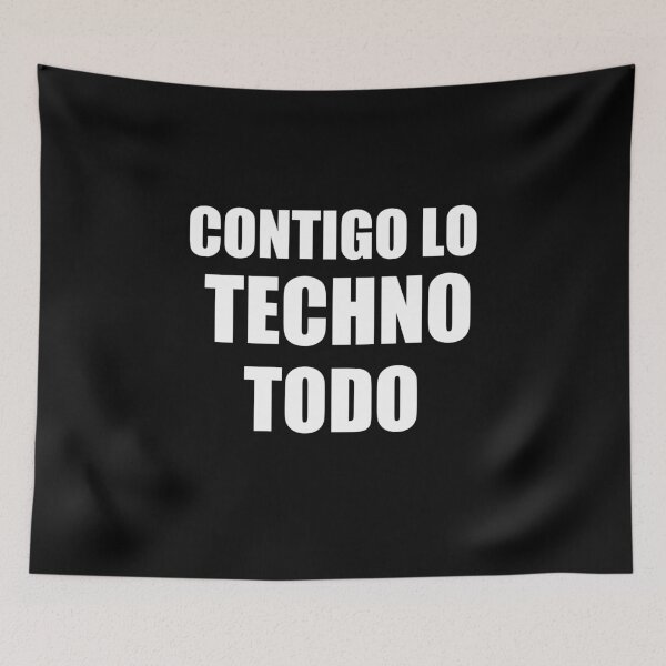 Item preview, techno all designed and sold by Festivalitis Tshirt.