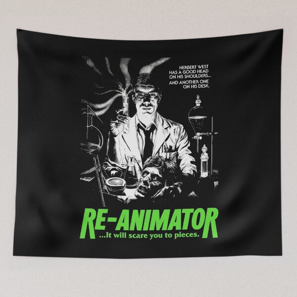 Item preview, Herbert West Mad Scientist Horror  designed and sold by VincentMoore96.