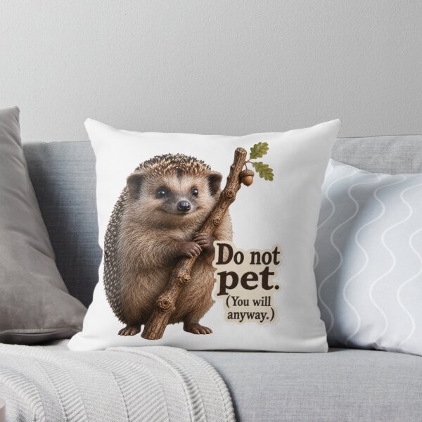 Item preview, Cozy Hedgehog Rustic Sticker designed and sold by HenryHog.
