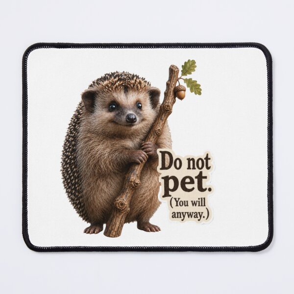 Item preview, Cozy Hedgehog Rustic Sticker designed and sold by HenryHog.