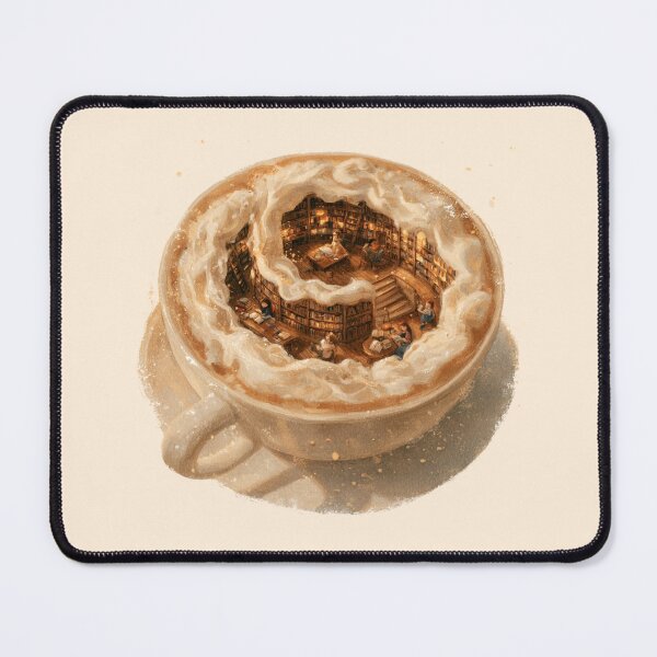 Item preview, Latte Library designed and sold by bubblyrainbow.