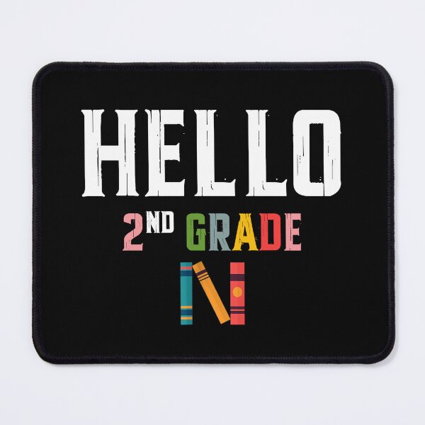 Item preview, Hello second Grade Team 2nd Grade Back to School designed and sold by QuiteOrbit.