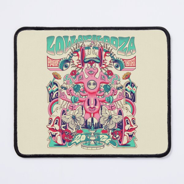 Item preview, Lollapalooza 2026 Grant Park Abstract designed and sold by iambunistudio.