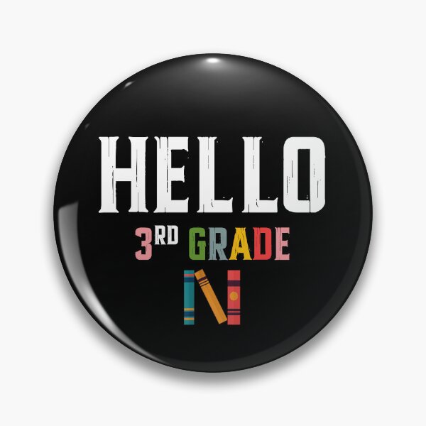 Item preview, Hello third Grade Team 3rd Grade Back to School designed and sold by QuiteOrbit.