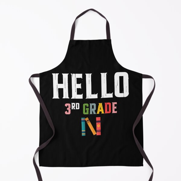 Item preview, Hello third Grade Team 3rd Grade Back to School designed and sold by QuiteOrbit.