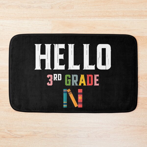 Item preview, Hello third Grade Team 3rd Grade Back to School designed and sold by QuiteOrbit.
