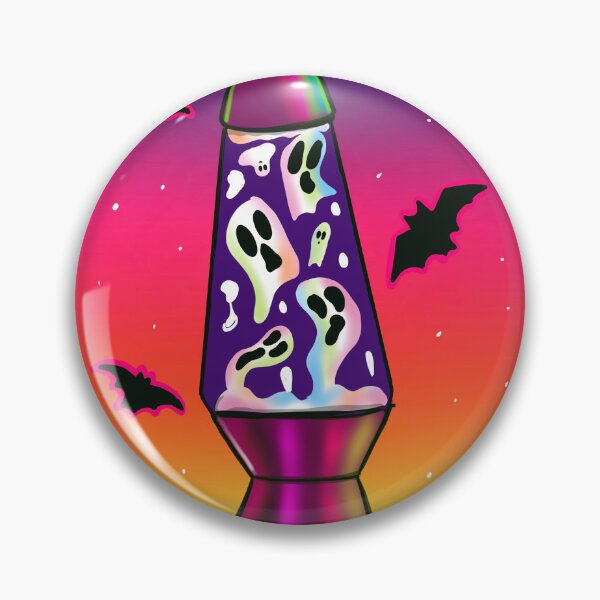 Item preview, Haunted Lava Lamp | Ghost Lava Lamp | Cursed Nostalgia Retro Horror Art designed and sold by Let There Be Art Studio.