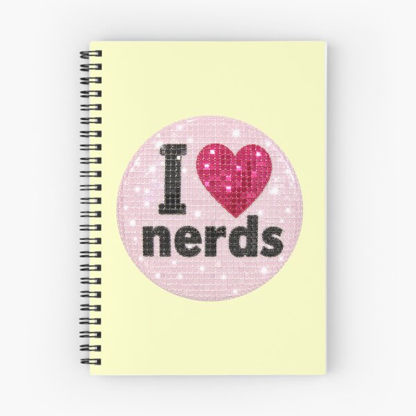 Item preview, I Love Nerds Disco Ball designed and sold by Ellie Dyer.