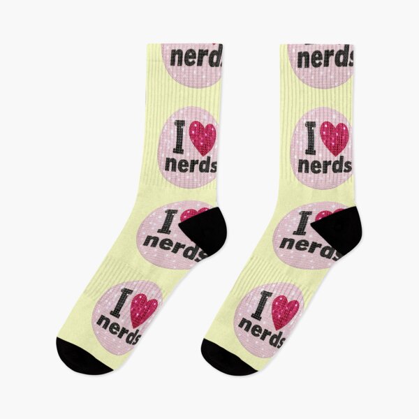 Item preview, I Love Nerds Disco Ball designed and sold by Eleanor Reyelt Art.