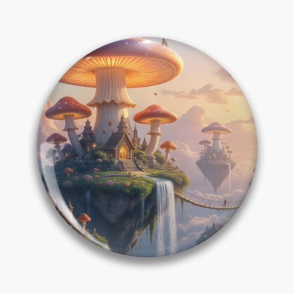 Item preview, A Kingdom of Mushrooms designed and sold by Fanta-sticky.
