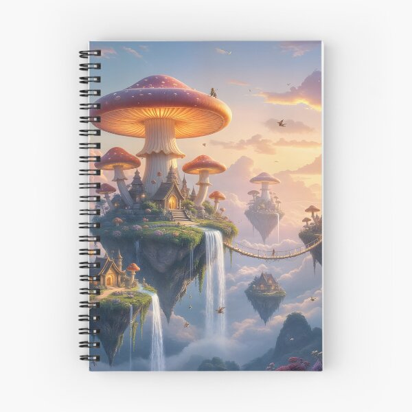 Item preview, A Kingdom of Mushrooms designed and sold by Fanta-sticky.