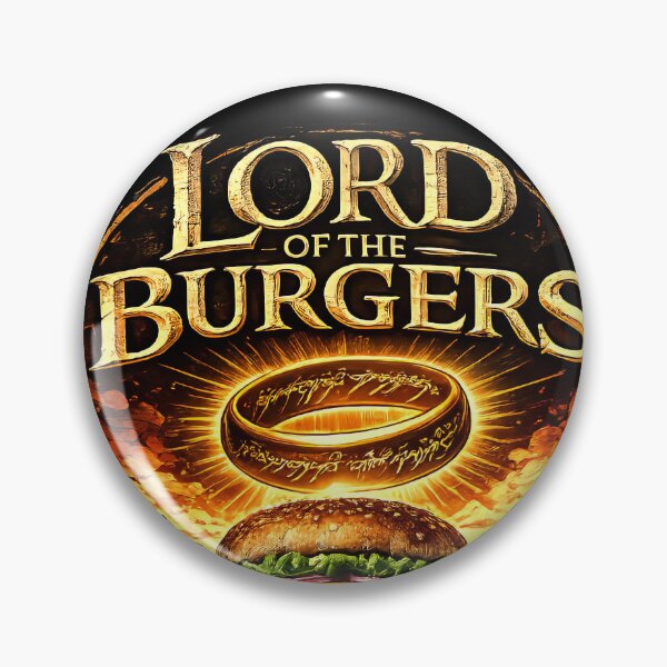 Item preview, Lord of the Burgers Ring designed and sold by aventi24.