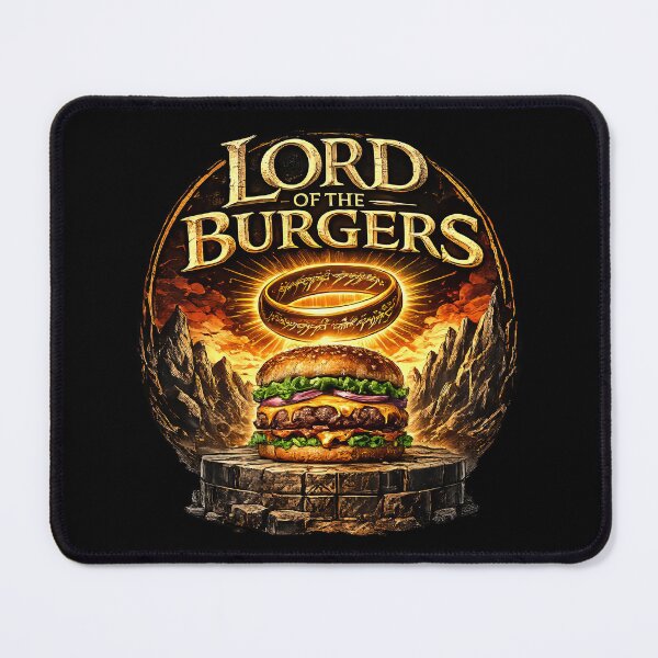 Item preview, Lord of the Burgers Ring designed and sold by aventi24.