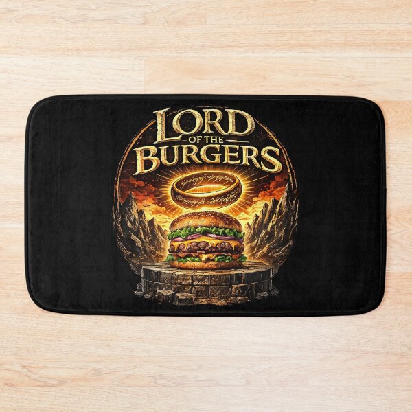 Item preview, Lord of the Burgers Ring designed and sold by aventi24.