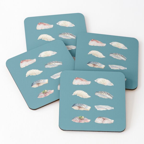 Item preview, Japanese White Fish Sushi designed and sold by ArunDandiboina.