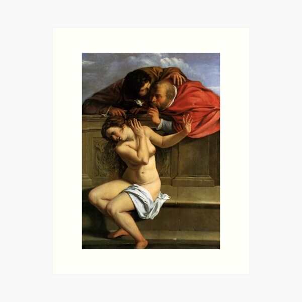 Aperçu de l'œuvre Susanna et les anciens - Artemisia Gentileschi créée et vendue par themasters.