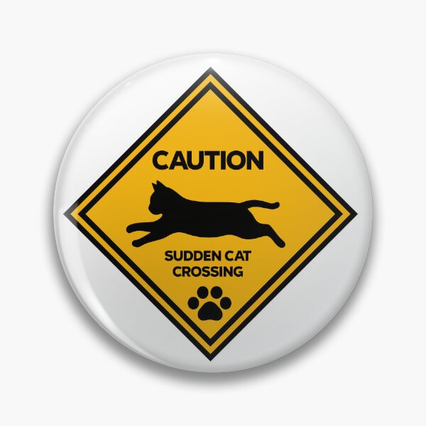 Item preview, Caution: Sudden Cat Crossing Japan Art designed and sold by San Studios Co..