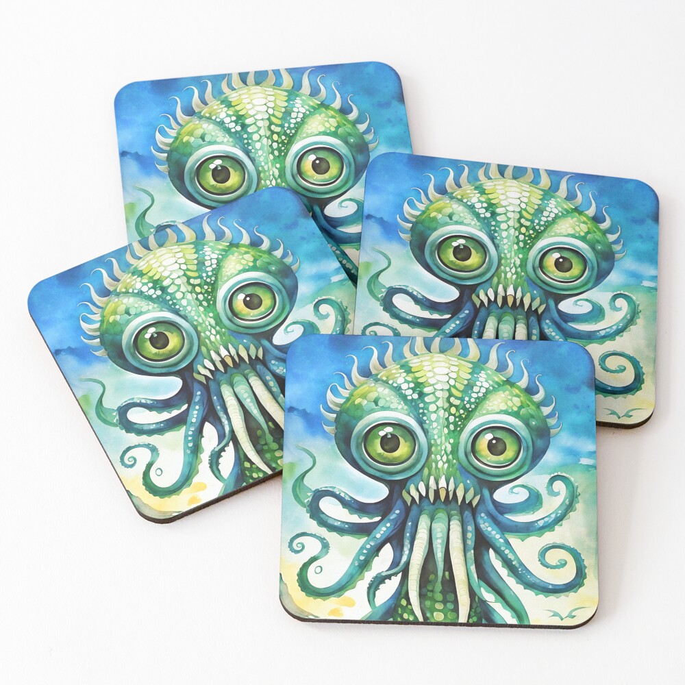 Item preview, Coasters (Set of 4) designed and sold by EarthyMade.