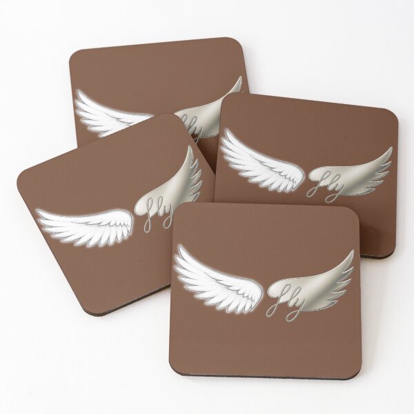 Item preview, The Fly Collection™ | Luxury Angel Wings | Hand-Drawn & Metallic Typography Wing | Inspirational Minimalist Art | Faith & Freedom Design designed and sold by Ginastle26.