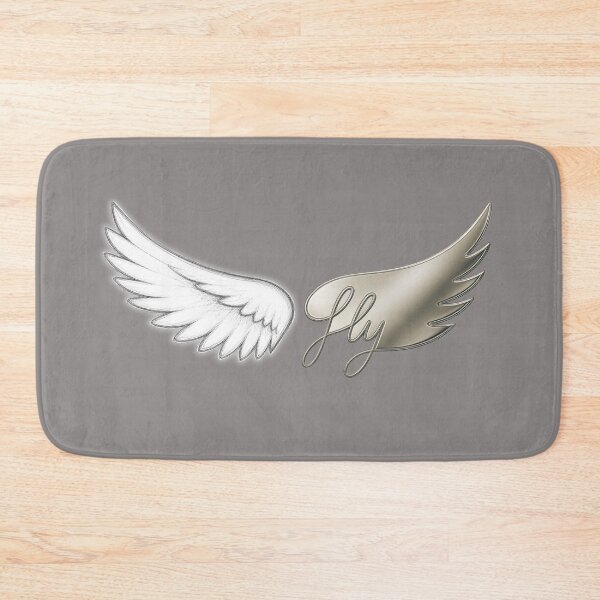 Item preview, The Fly Collection™ | Luxury Angel Wings | Hand-Drawn & Metallic Typography Wing | Inspirational Minimalist Art | Faith & Freedom Design designed and sold by Ginastle26.