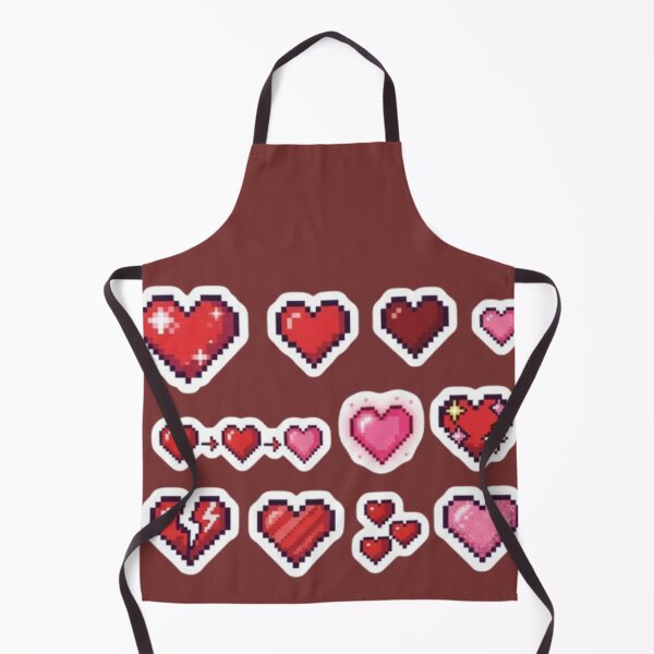 Item preview, Corazones de colecciones al estilo pixel art  designed and sold by Purpleclomb.
