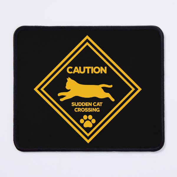 Item preview, Caution: Sudden Cat Crossing Japan Street Art designed and sold by San Studios Co..