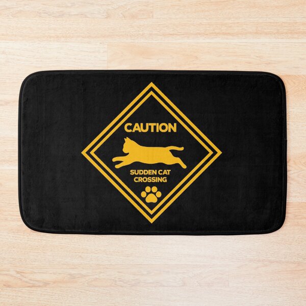 Item preview, Caution: Sudden Cat Crossing Japan Street Art designed and sold by San Studios Co..