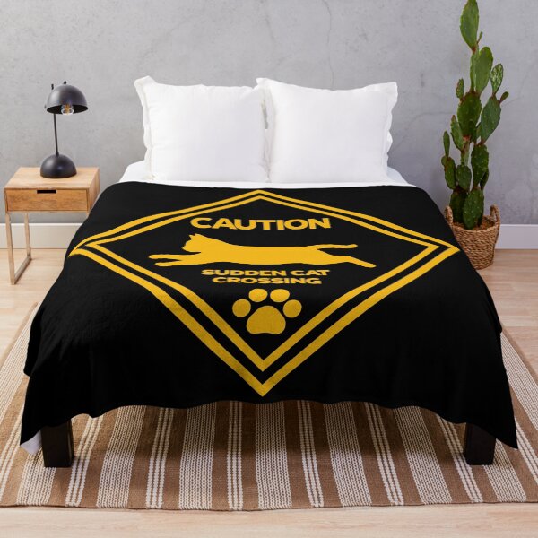 Item preview, Caution: Sudden Cat Crossing Japan Street Art designed and sold by San Studios Co..