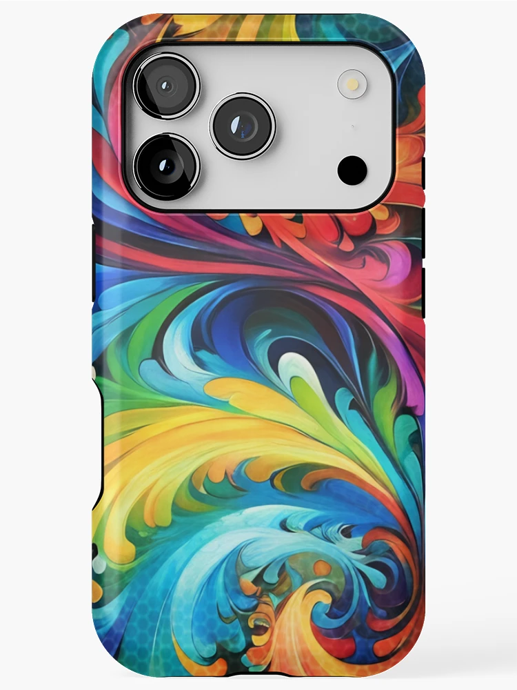 Thumbnail 1 of 4, iPhone Case, Multi Abstract designed and sold by EarthyMade.