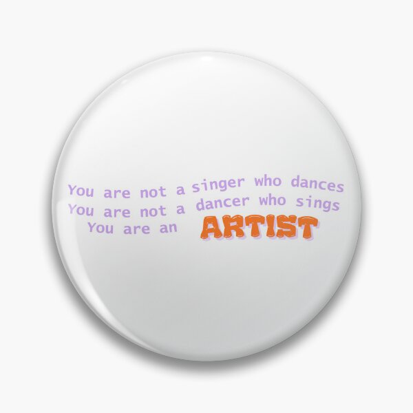Item preview, You are an Artist Quote (purple & orange) designed and sold by Jo's Lil' Things.