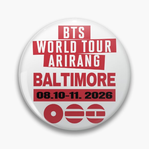 Item preview, BTS World Tour 2026 Arirang. BALTIMORE. #2 designed and sold by EunsooLee.