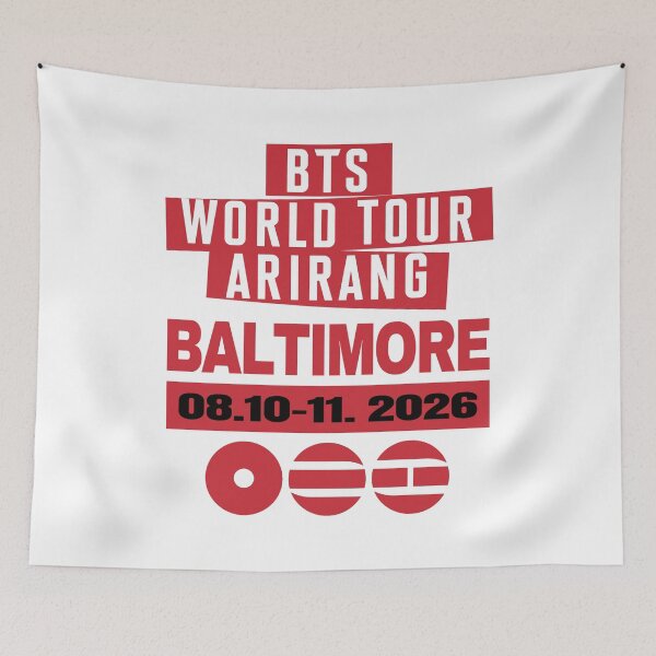 Item preview, BTS World Tour 2026 Arirang. BALTIMORE. #2 designed and sold by EunsooLee.