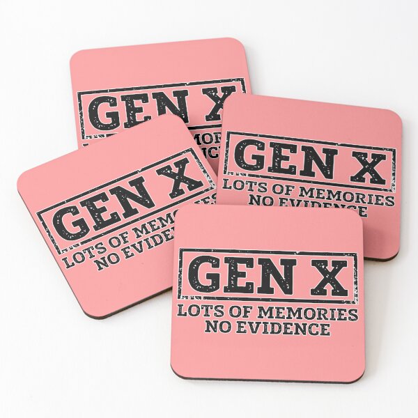 Item preview, Generation X Lots Of Memories No Evidence Gen X Humor designed and sold by NoThoughtsCat.