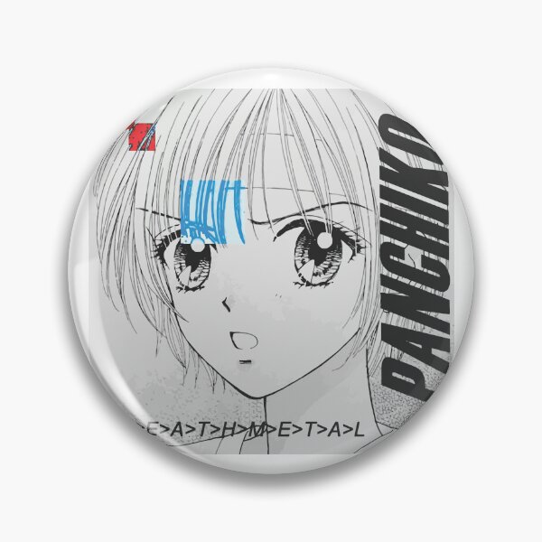 Item preview, Panchiko Deathmetal Album Cover Anime Aesthetic Graphic designed and sold by sarahdeva.
