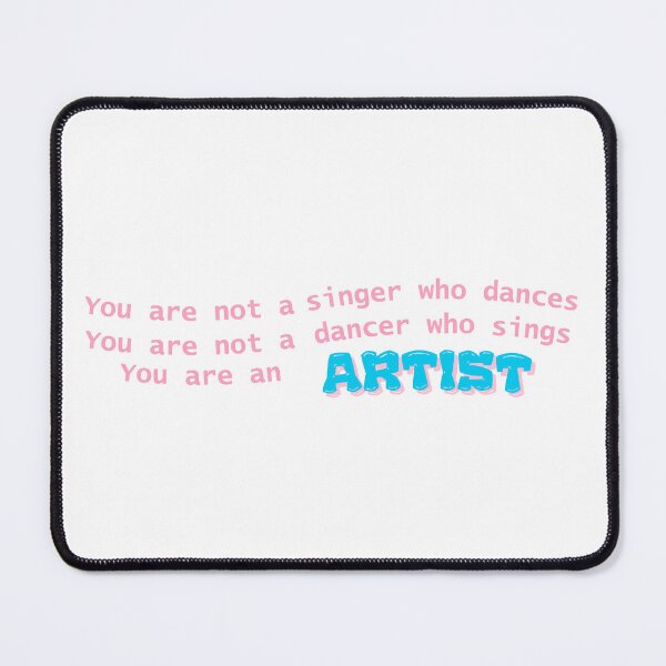 Item preview, Copy of You are an Artist Quote (pink & blue) designed and sold by Jo's Lil' Things.