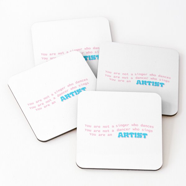Item preview, Copy of You are an Artist Quote (pink & blue) designed and sold by Jo's Lil' Things.