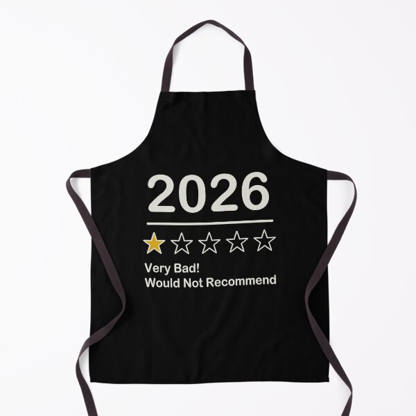 Item preview, funny quote 2026 One star rating very bad year would not recommend designed and sold by Thevulcano.