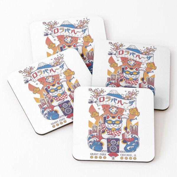 Item preview, Lollapalooza 2026 Lucky Cat designed and sold by iambunistudio.