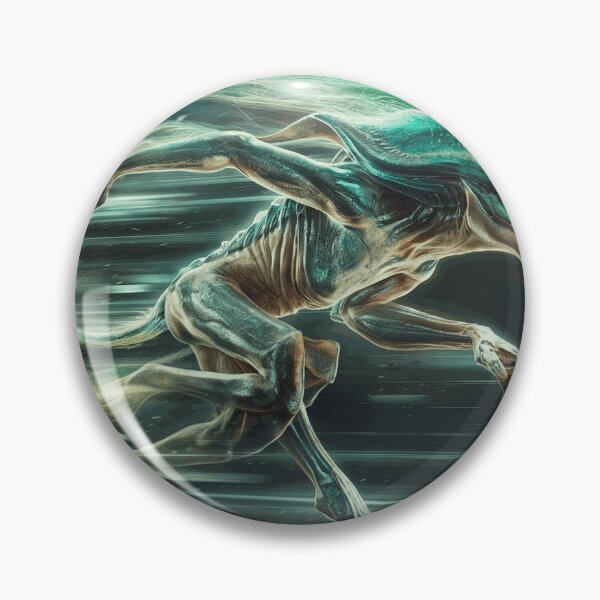 Item preview, High Speed Alien Creature in Futuristic Motion designed and sold by Stellanward96.